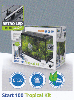 Superfish Start 100 Tropical Kit - Starterskit Aquarium