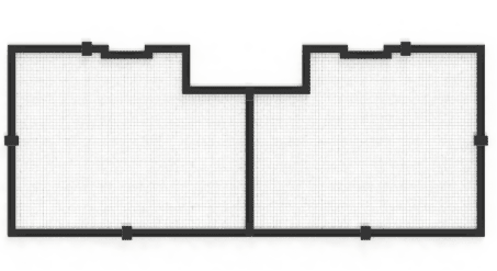 Red Sea Tank Net Screen 150 x 80 cm - Afbeelding 2