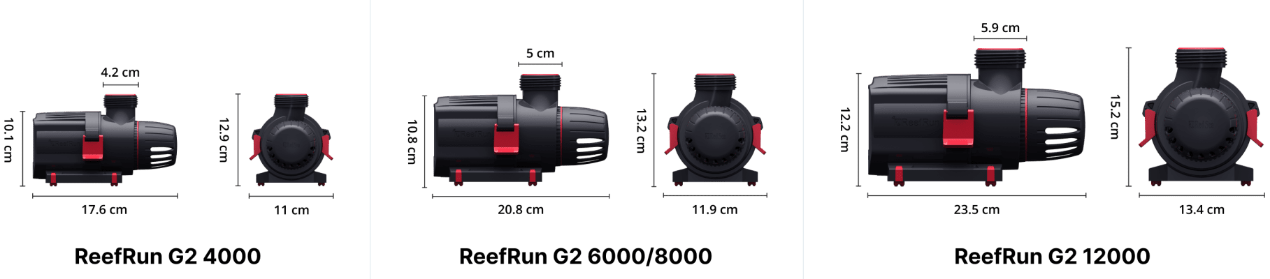 Red Sea ReefRun G2 DC Pomp 4000 - Opvoerpomp Aquarium Regelbaar - Afbeelding 2