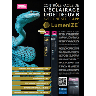 Arcadia Lumenize Jungle Dawn LED Bar - Dimbare Terrarium LED Verlichting - Afbeelding 3