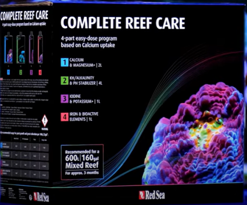 Red Sea 4 Delig RCP – 4 part Complete Reef Care