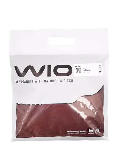 WIO Inferno sand - Donker Rood Aquariumzand OPRUIMING - Afbeelding 3