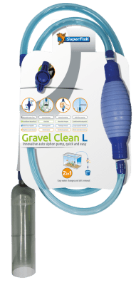 SuperFish Gravel Clean L - Stofzuiger Aquarium