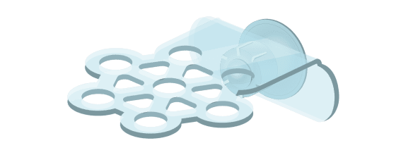 Blue Marine Coral Plug Holder - Afbeelding 4