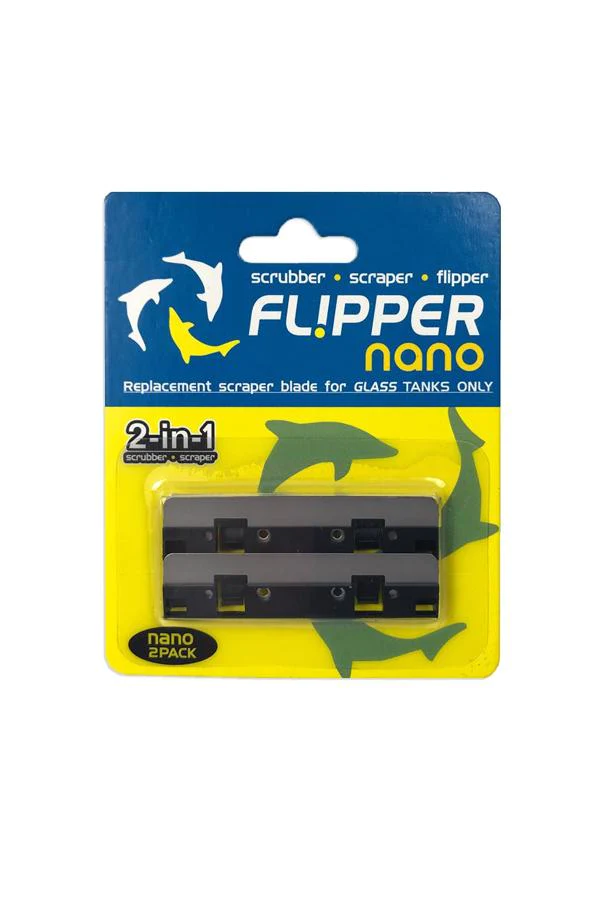Flipper Cleaner Nano RVS Reserve Mesje x2