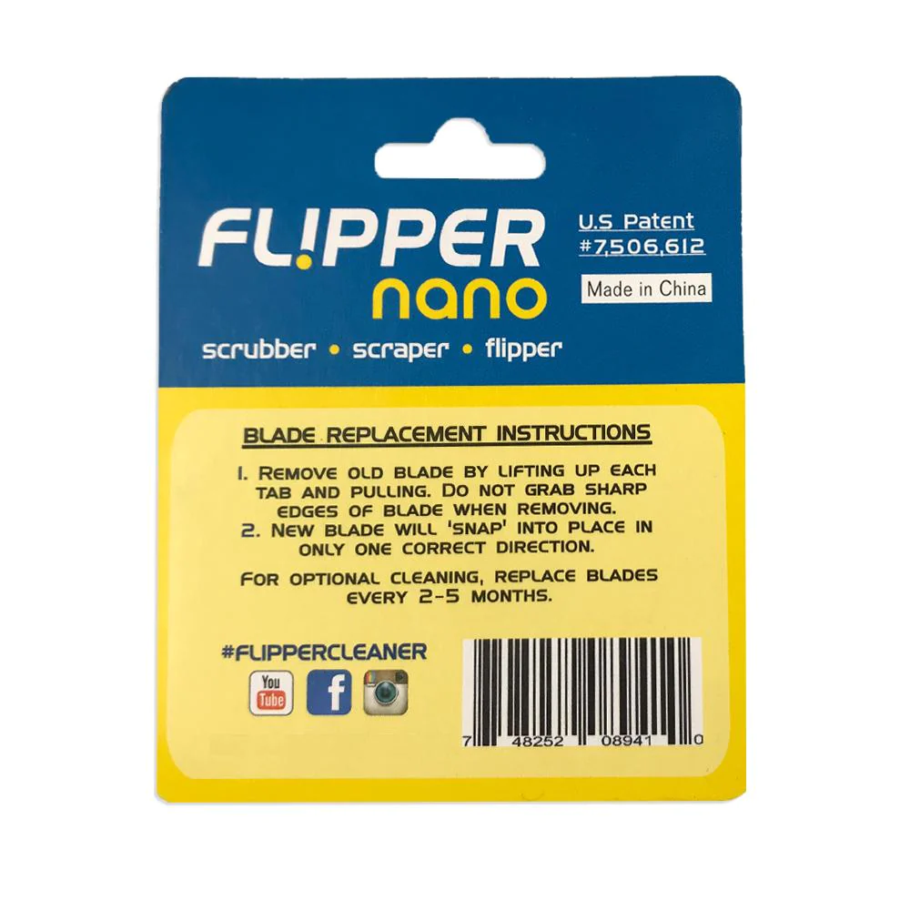 Flipper Cleaner Nano RVS Reserve Mesje x2_1