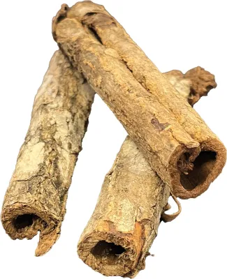 catappa bark tubes