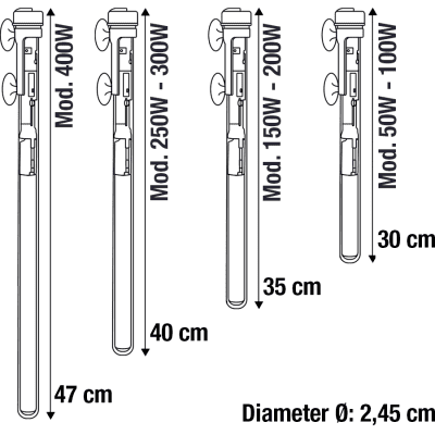 Sicce Scuba Contactless Heater - Aquariumverwarming - Afbeelding 3