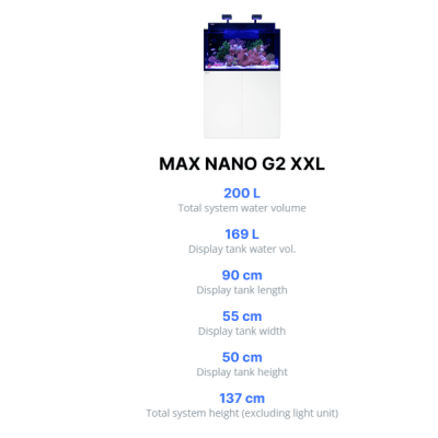 Red Sea Max Nano G2 XXL - Compleet XXL Nano Zeeaquarium - Afbeelding 7