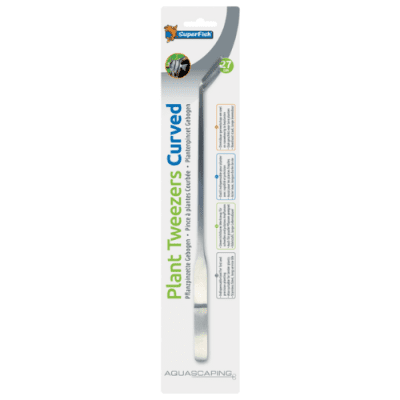 Superfish Rvs planten pincet 27cm gebogen