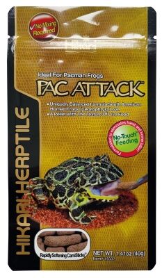 pack attack packman kikker voer