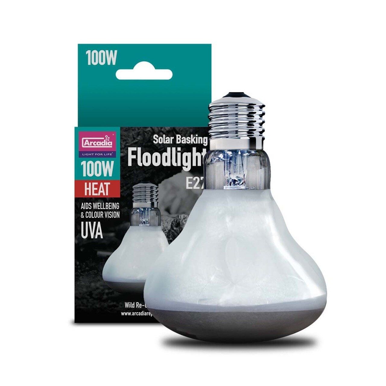 Arcadia Solar Basking Floodlight 100 watt
