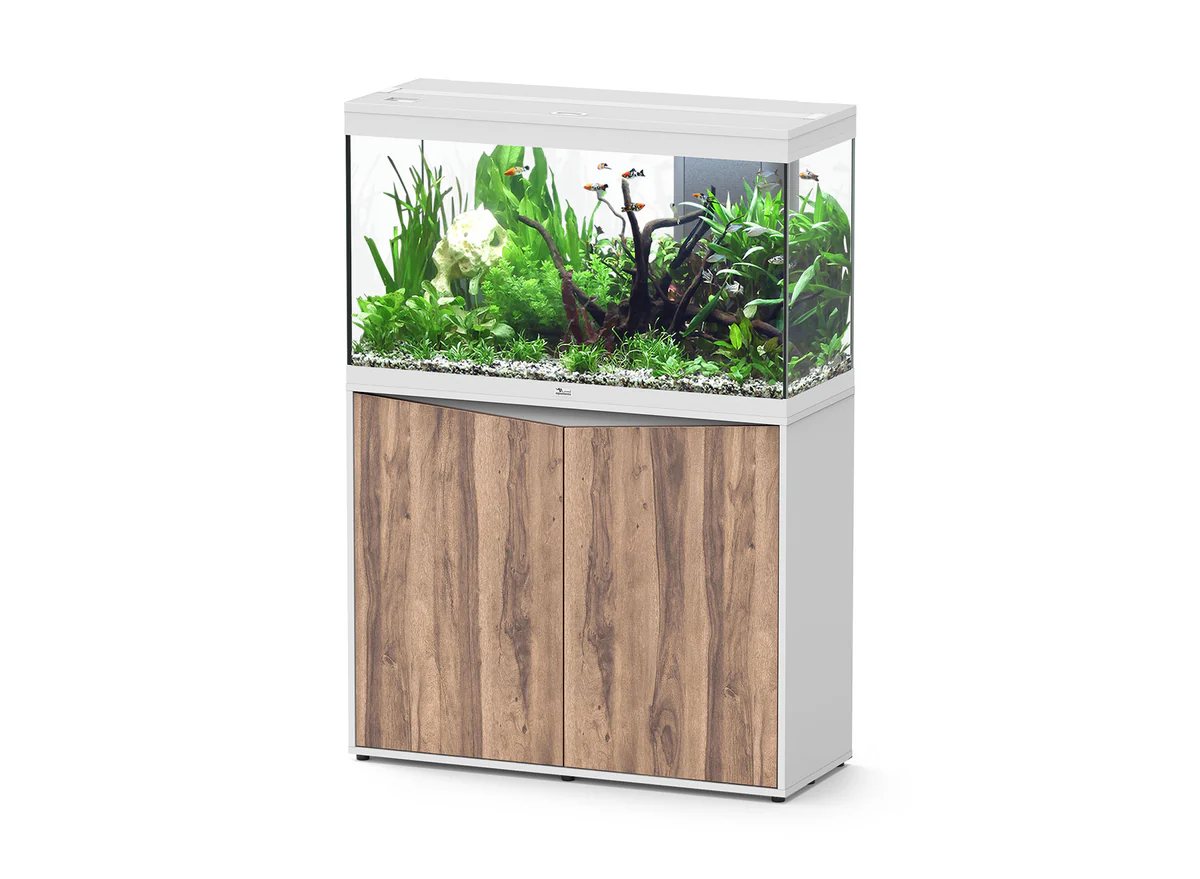 Aquatlantis Splendid 100 Ultra Aquariumset wit donker noten