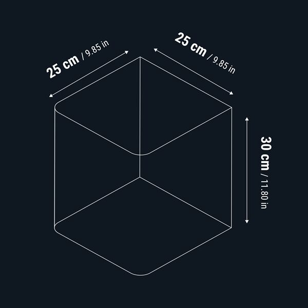 Dennerle Nano Cube Complete 20 L - Dennerle Nano cube compleet 20 Liter - Afbeelding 3